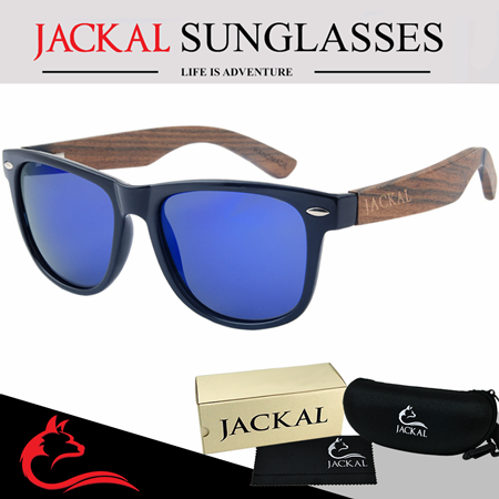 Wooden Sunglasses by Jackal Traveller TL009P